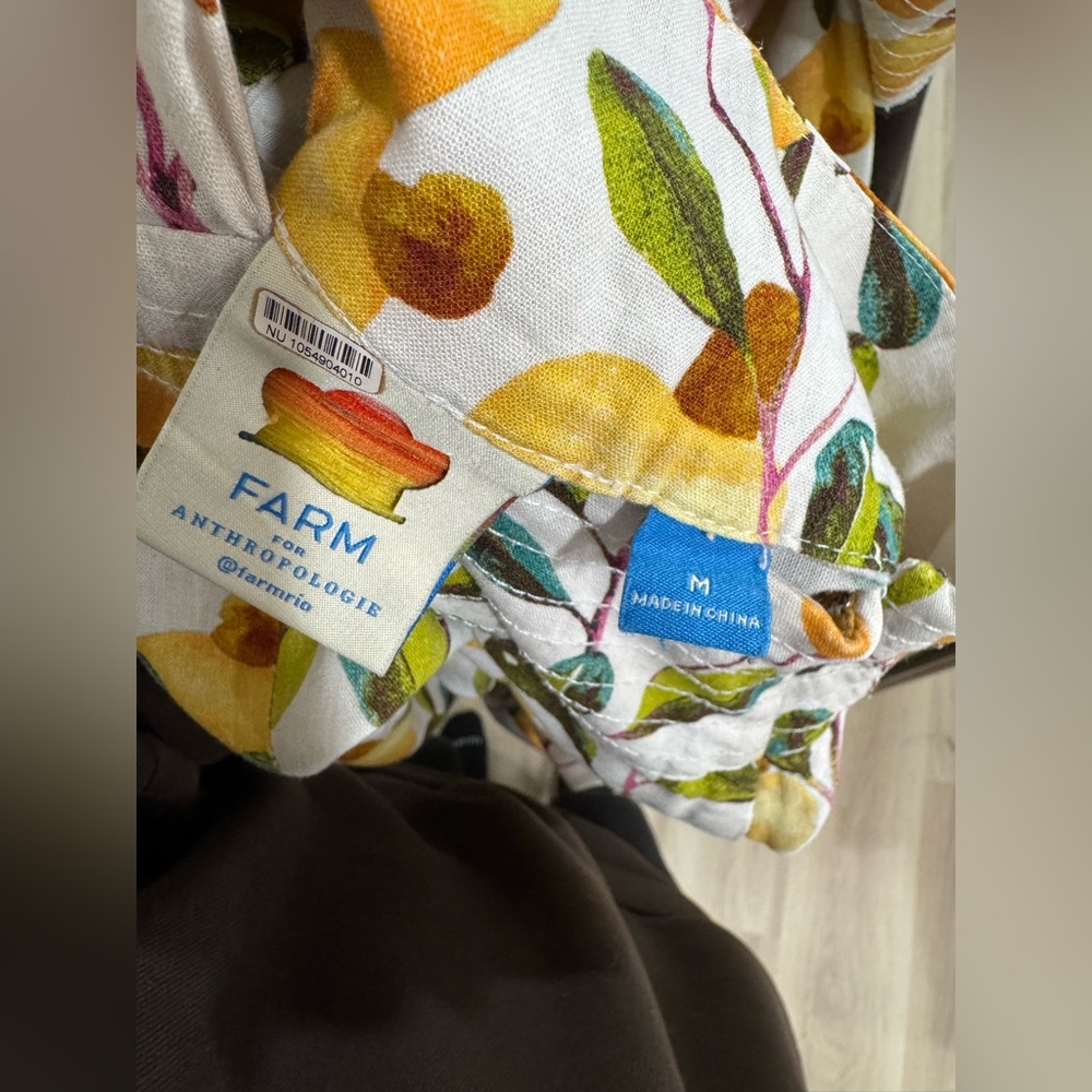 FARM Rio x Anthropologie Halter Cutout Wide-Leg Jumpsuit - Picture 5 of 7